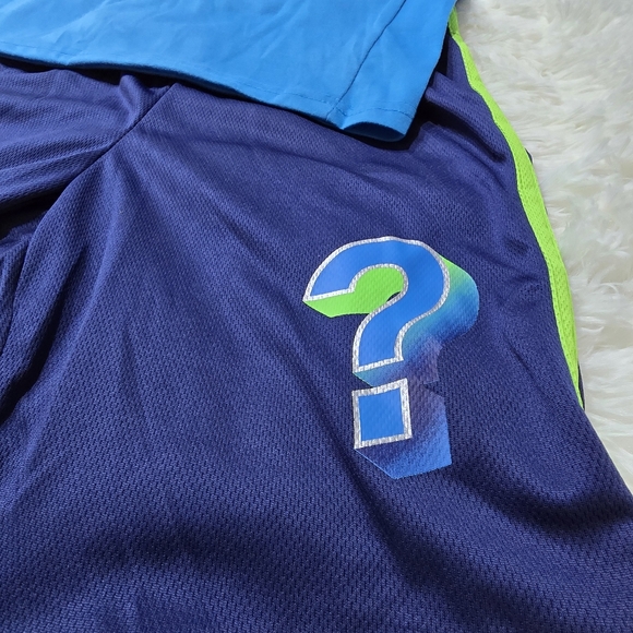 Max & OliviaLittle Boys Shorts Set, Muscle Sleeve Top with Screen Print - Picture 2 of 4